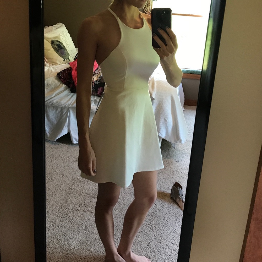 White dress