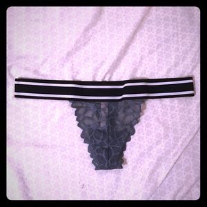 PINK Date Lace Thong