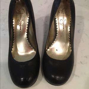 Jessica Simpson black heels