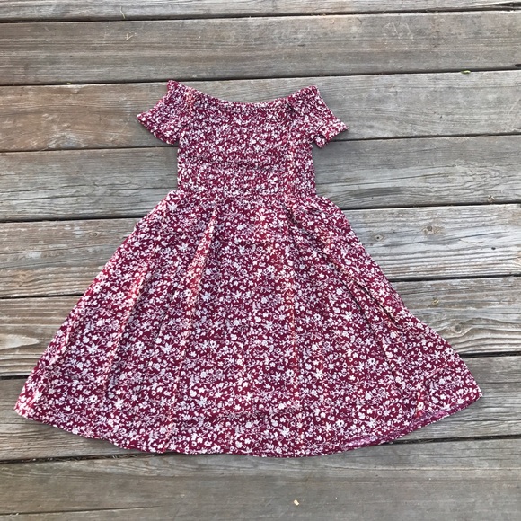 LAST ONE🌷 Floral Off Shoulder Dress - Picture 4 of 7