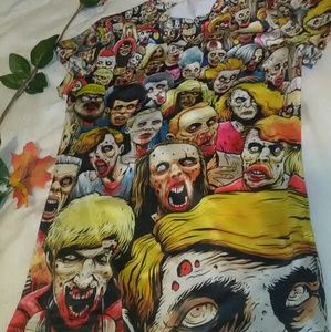 👹👹👹👿 Monogram Zombie unisex t-shirt