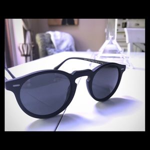 Oliver People's "Gregory Peck" sunglasses