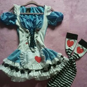 Leg Avenue Alice in Wonderland Used Costume