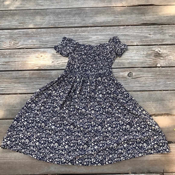 ❁ Floral Off Shoulder Dress - Picture 4 of 8