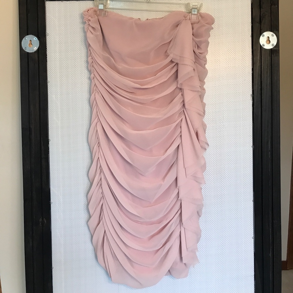 Express Strapless Dress