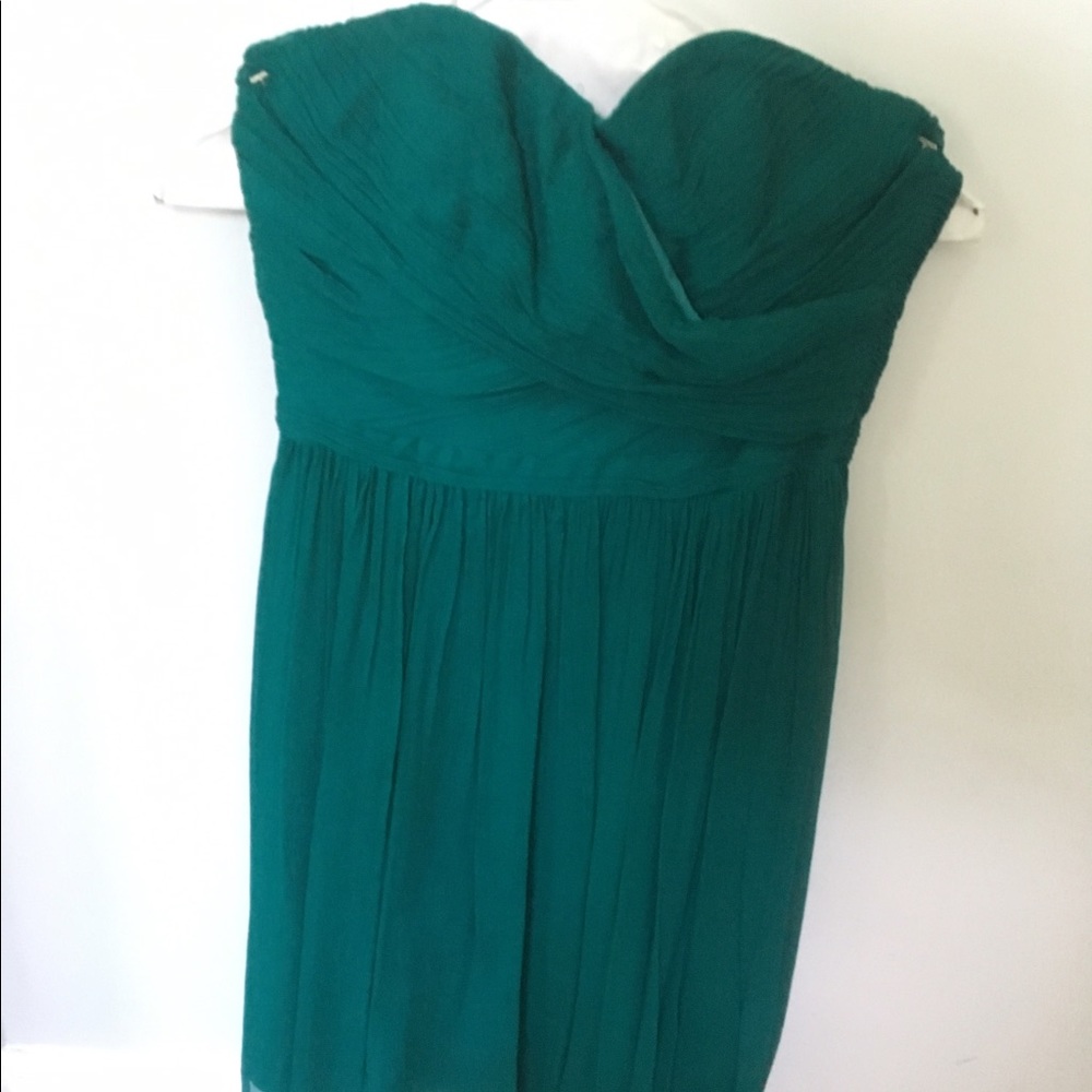 J crew strapless dress