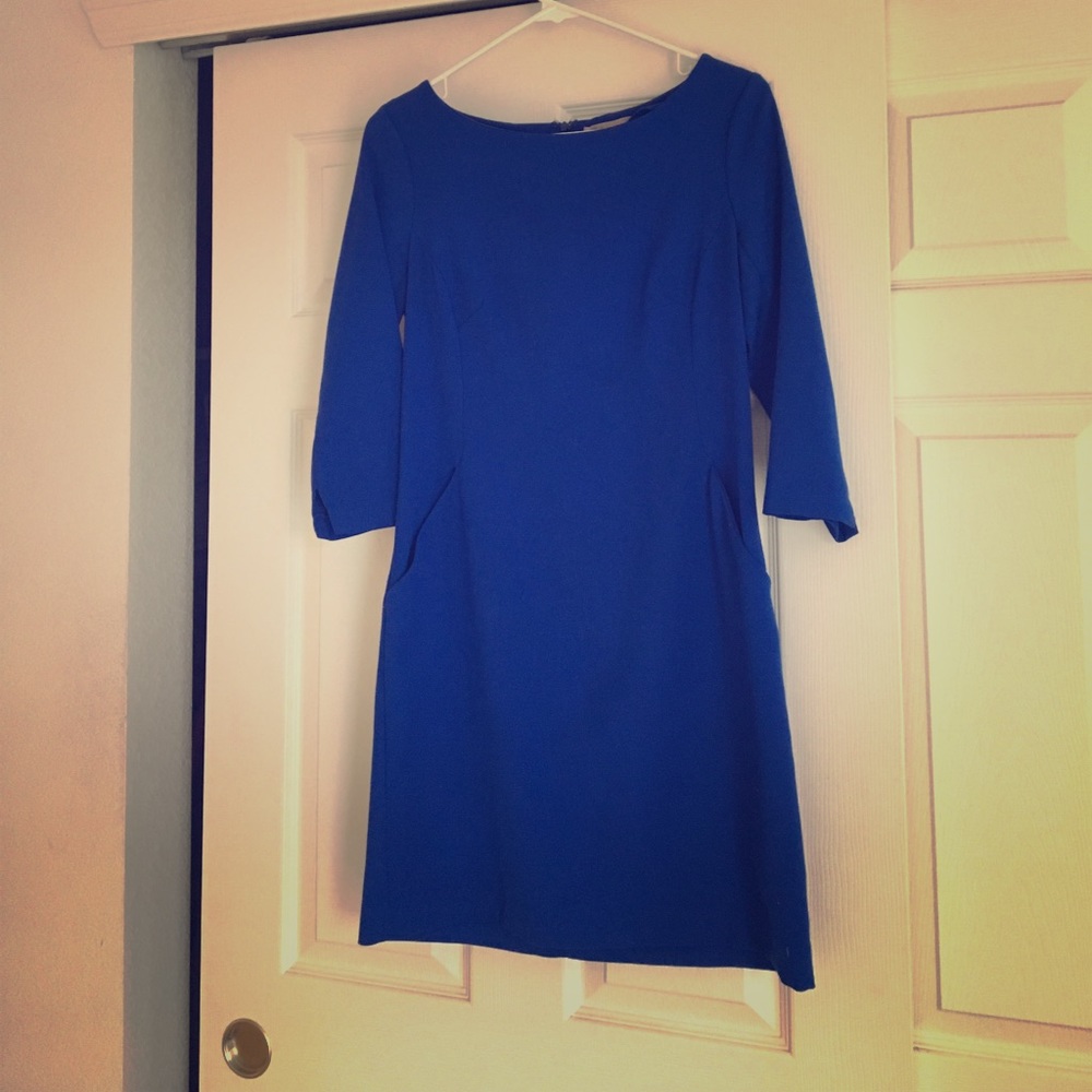 GAP bright blue dress