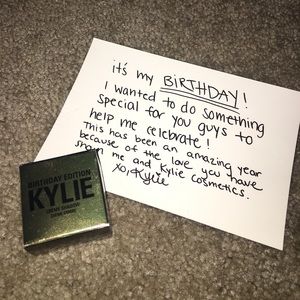 Kylie Cosmetics Crème Shadow (Limited Edition)