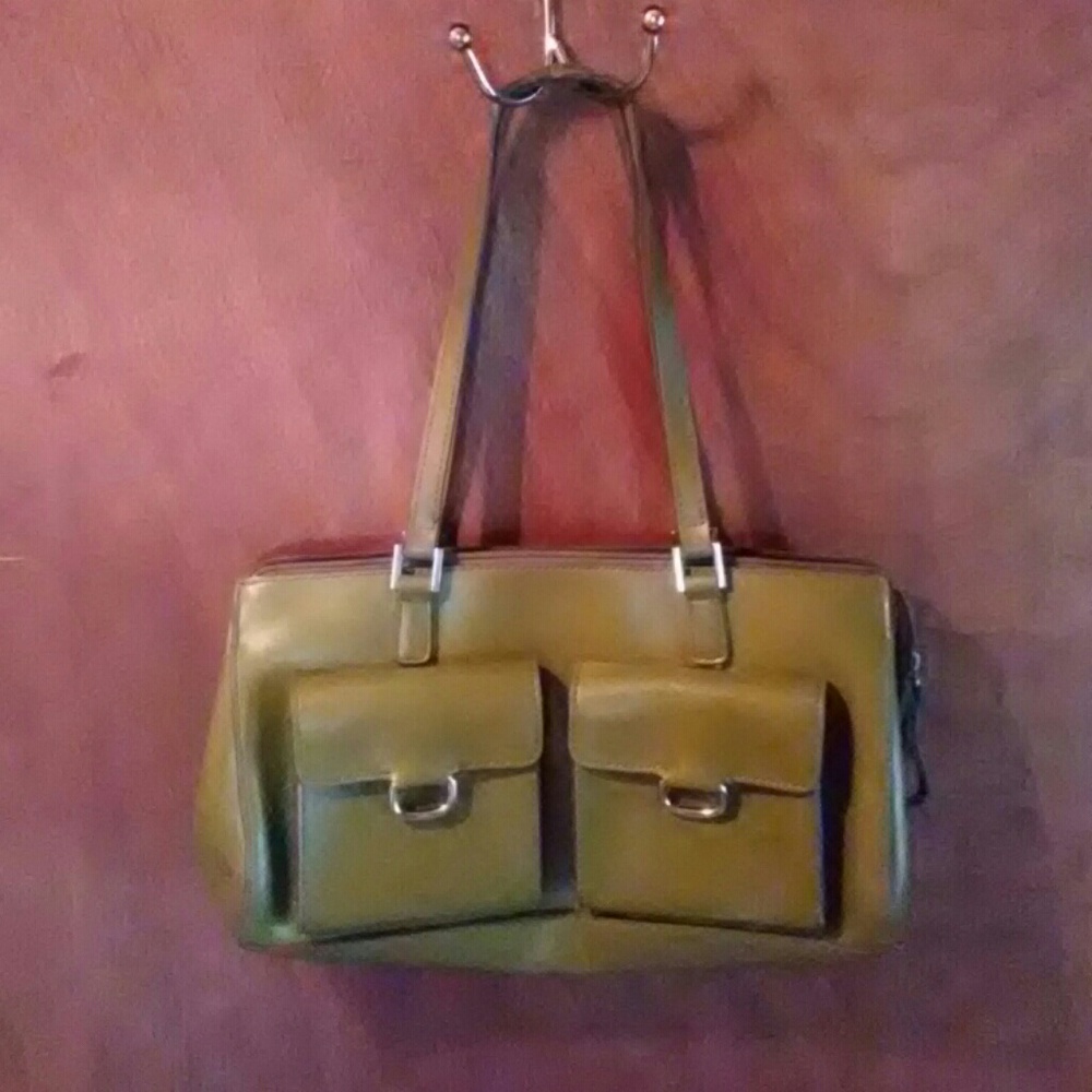 Olive green purse