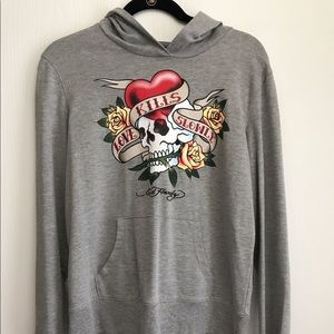 Ed Hardy Love Kills Slowly Hoodie