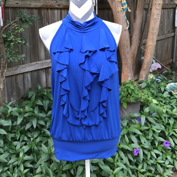 Kristin Nicole Tops - Royal blue top
