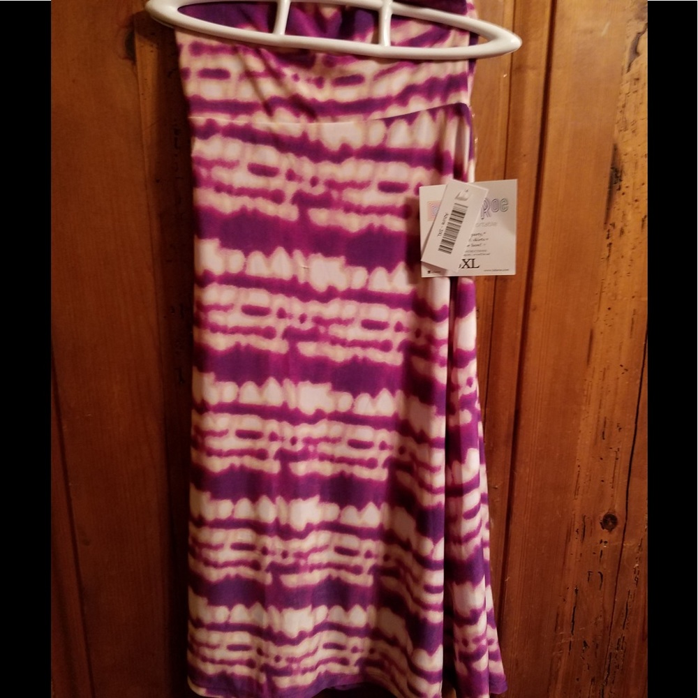 LuLaRoe Azure 3X Purple Tie Dye