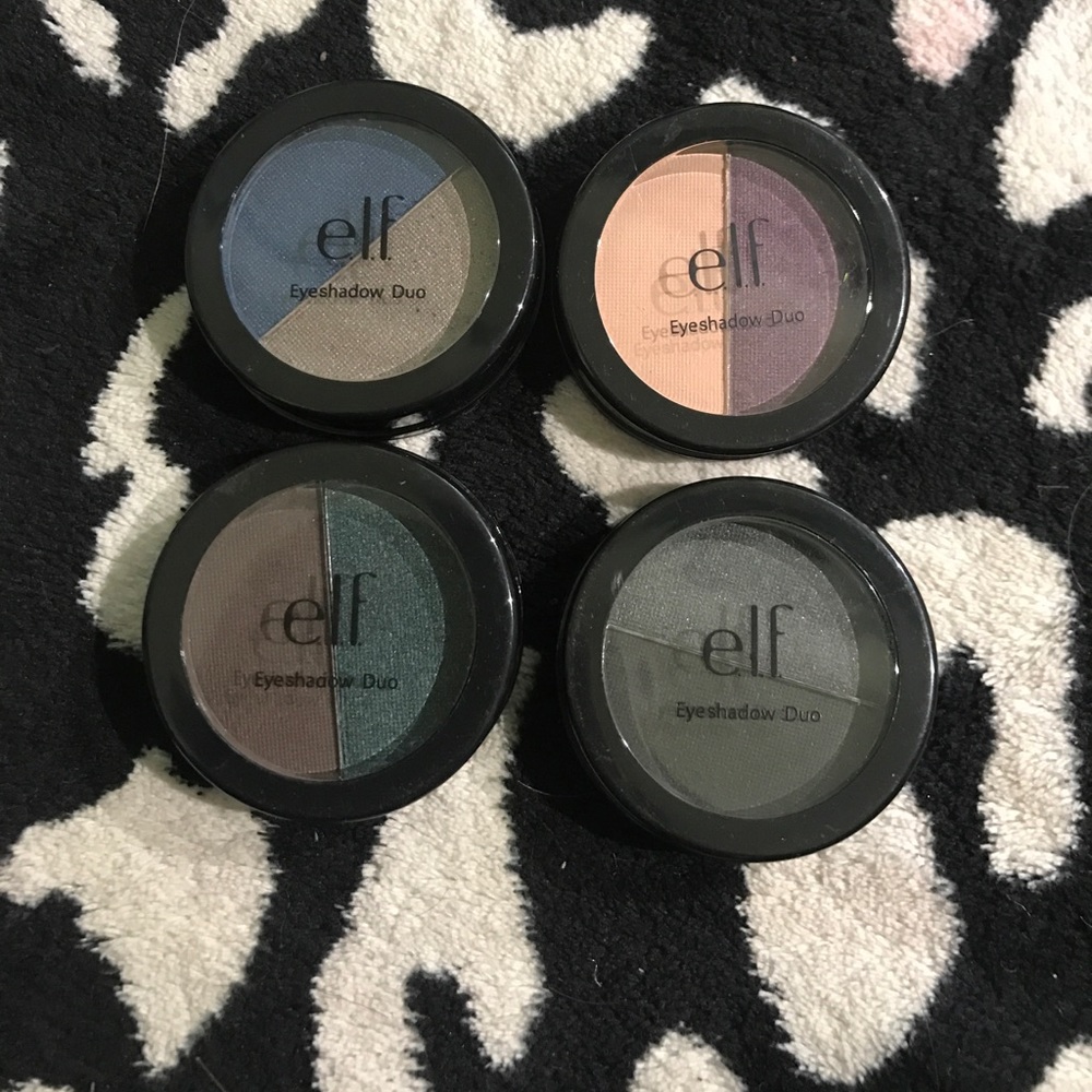 4 Elf eyeshadows