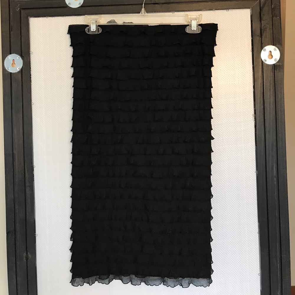 Akira Strapless Ruffle Dress