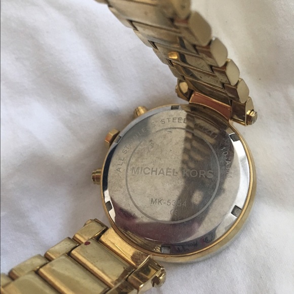 Gold Michael Kors Watch main image 5