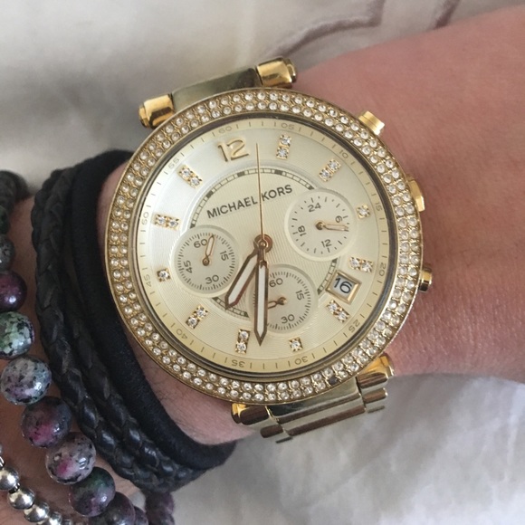 Gold Michael Kors Watch
