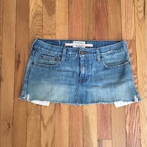 Abercombie & Fitch denim mini skirt