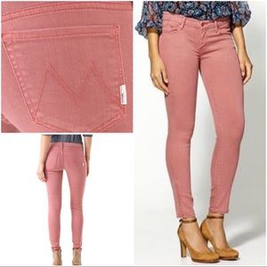 MOTHER Looker ankle zipper jeans size 24