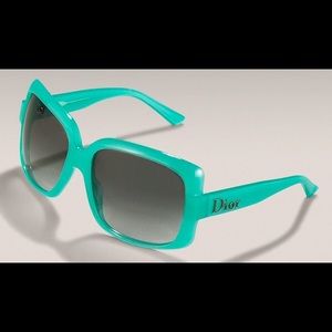 Christian Dior Turquoise 60s 1 Sunglasses