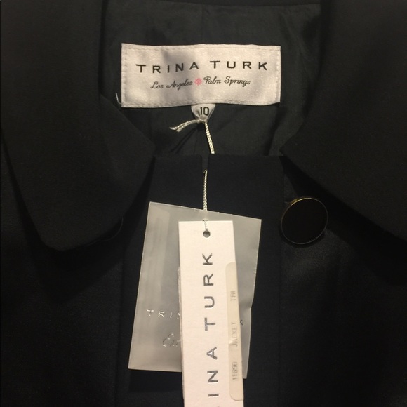 Beautiful Trina Turk black jacket - Picture 3 of 4