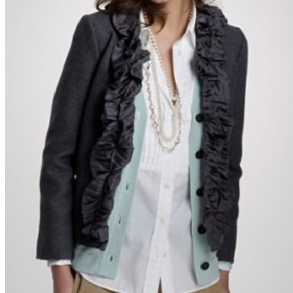 J. Crew Wool and Silk Women's Blazer