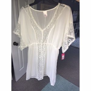 White Beach Cover-up