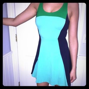 Color block dress