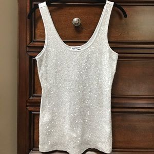 Express Tank with Sequins