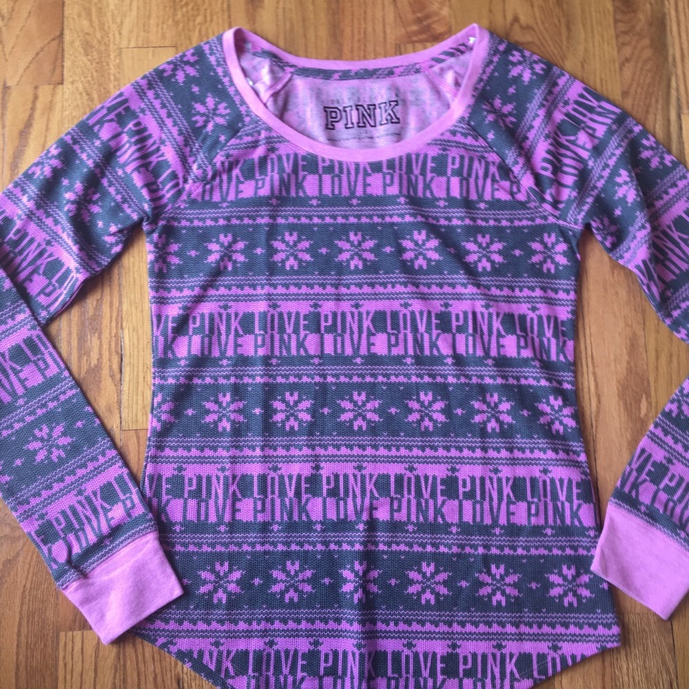PINK VS long sleeve thermal