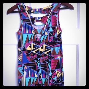 Form fitting retro dress