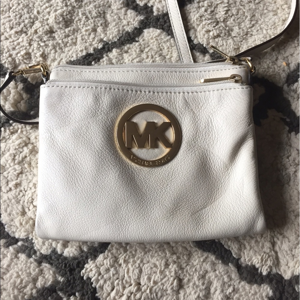 Michael Kors Cream Crossbody