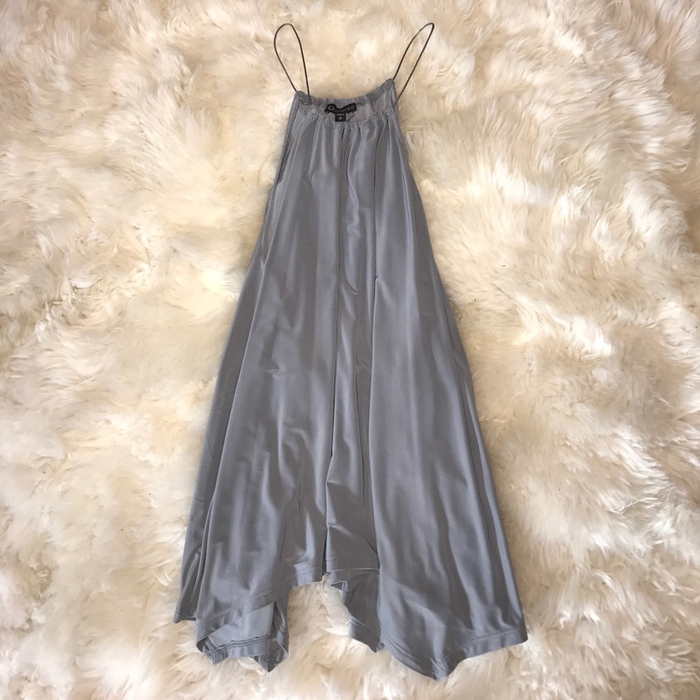 Express slinky grey tank top