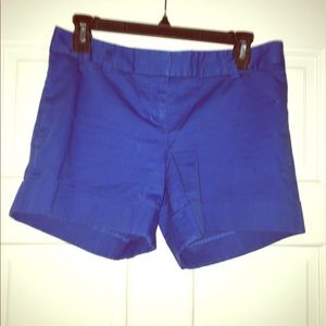 Royal blue shorts
