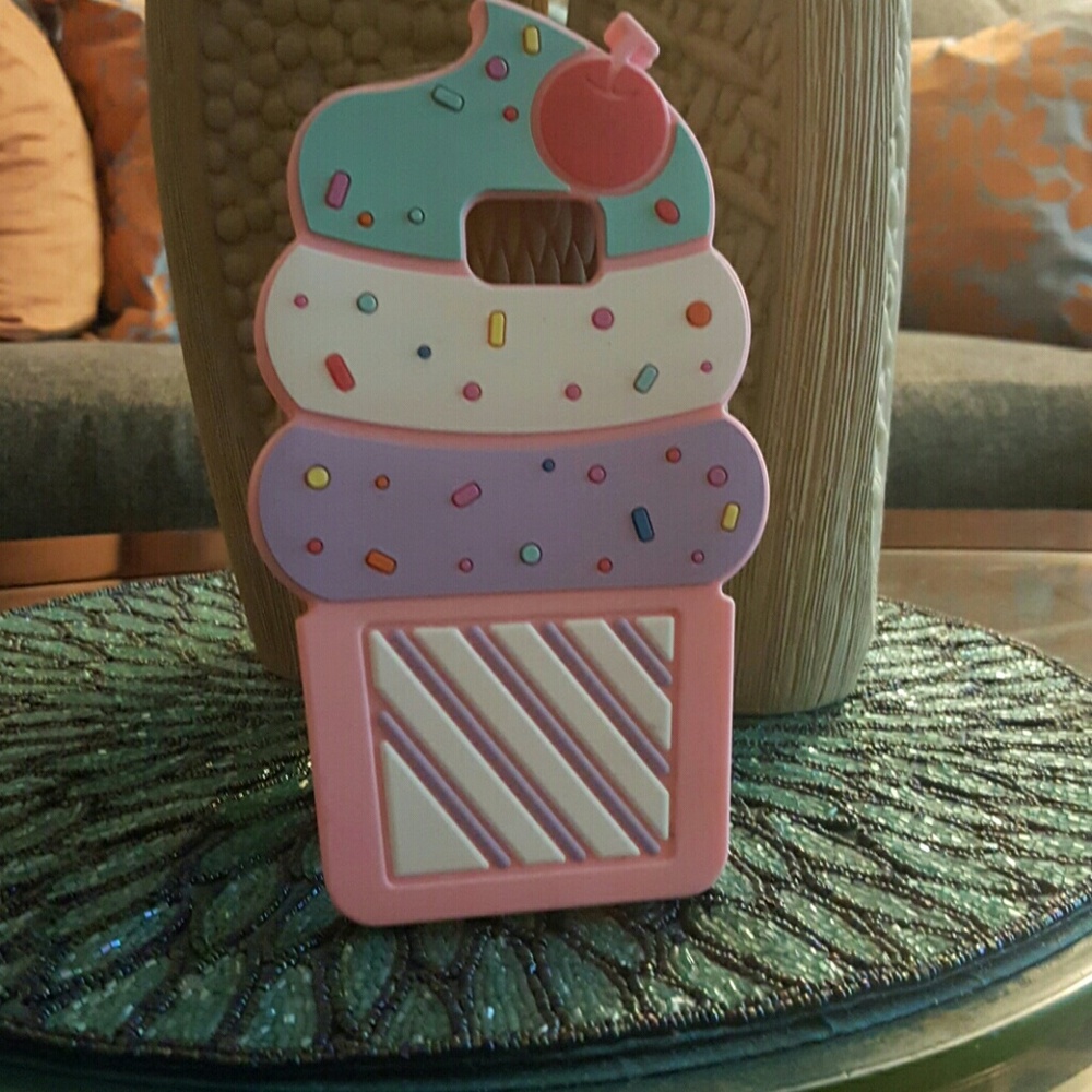 Ice cream silicone phone case