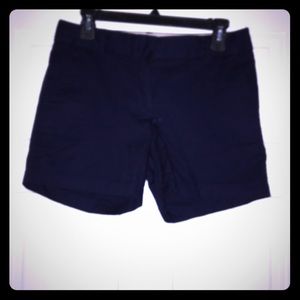 Navy blue shorts