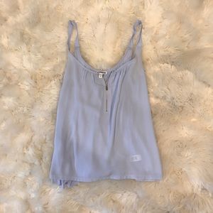 Express light blue tank top