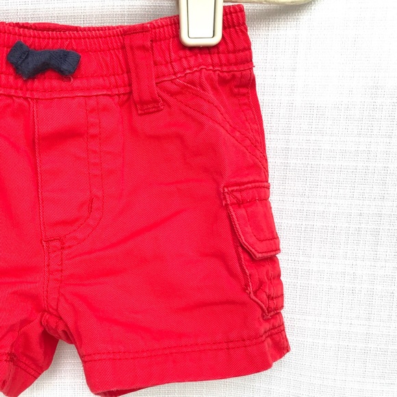 ♦️NEW♦️ Carter’s Red boys cargo shorts - Picture 5 of 5