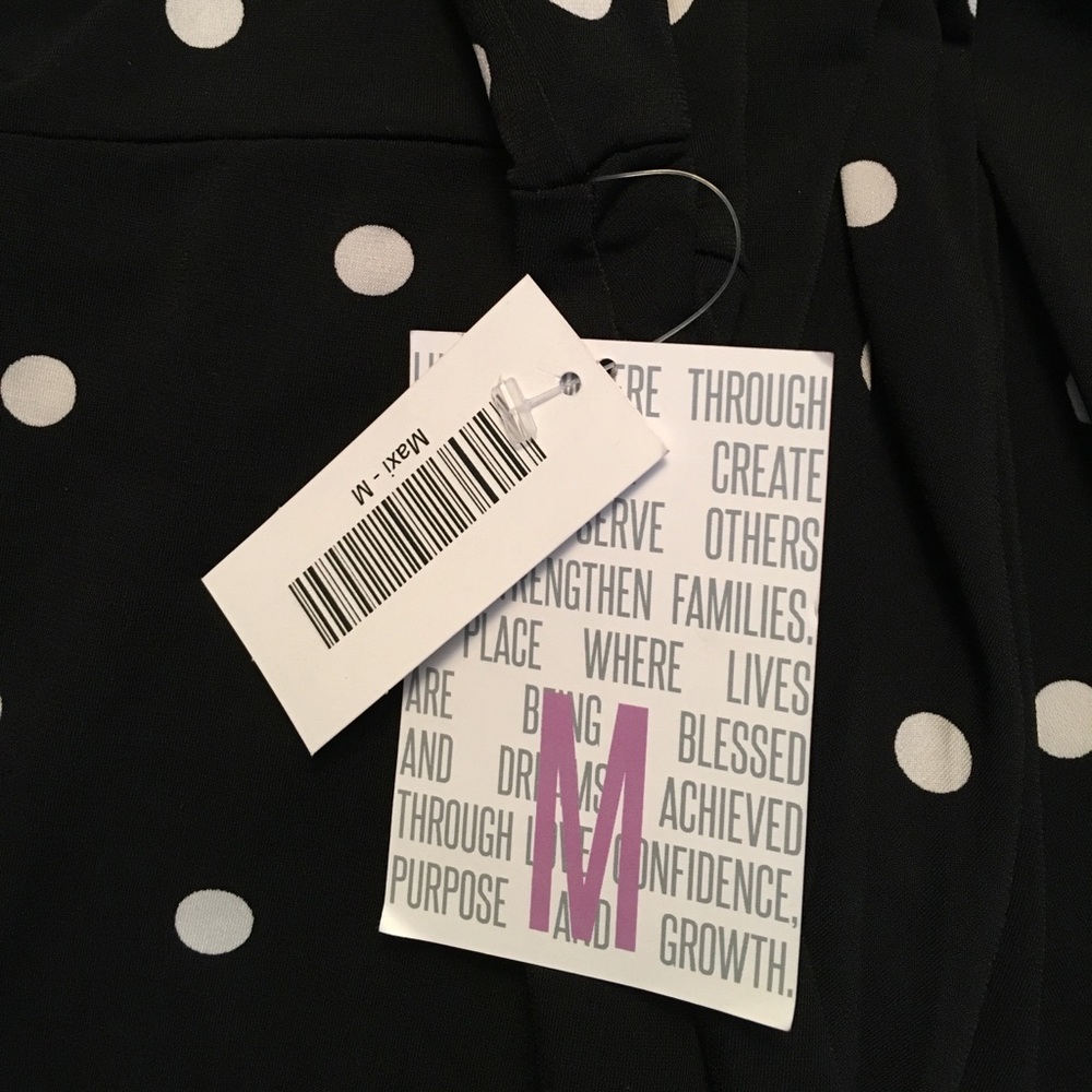 LuLaRoe Medium Polka Dot Maxi Skirt