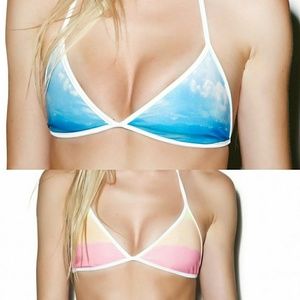 🚫SOLD🛇Reversible Wildfox Bikini Top