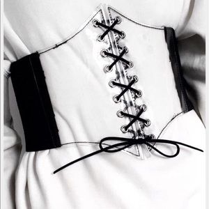 ❤️️Clear High Fashion Corset Belt ❤️️ NEW ARRIVAL