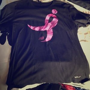 New balance breast cancer shirt