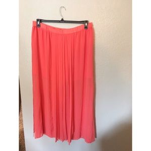 ❌SOLD❌ Coral Maxi Skirt