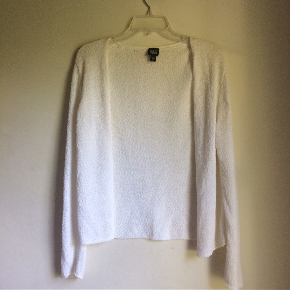 Eileen Fisher Open Knit Cardigan