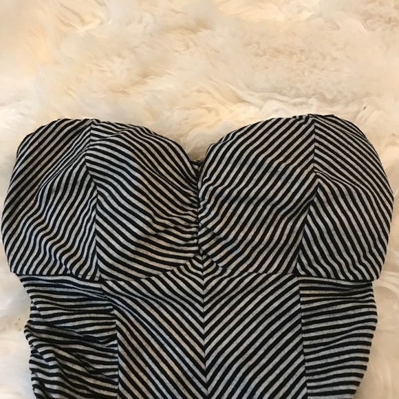 Guess striped strapless dress - Picture 2 of 2