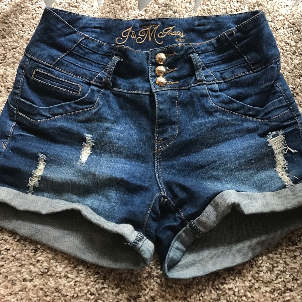High waisted shorts