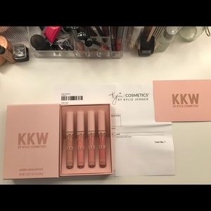 Brand New KKW x Kylie Crème Liquid Lipstick