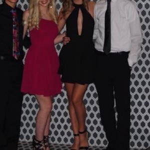 Black Lowcut Formal Dress