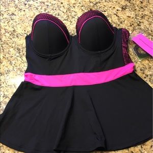 Brand new Betsey Johnson swimsuit top