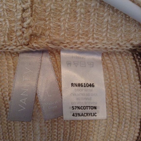 Striped brown long fringe cardigan - Picture 2 of 4