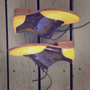 Boden Patent Leather Loafers